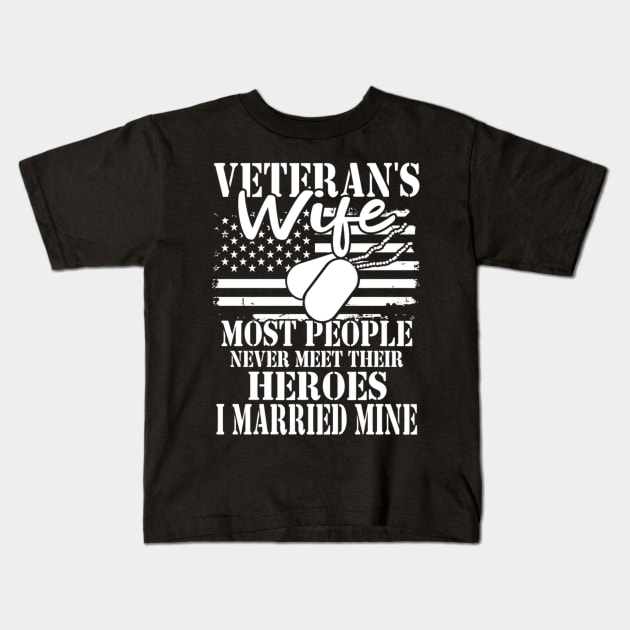 Veteran S Military Veteran Kids T-Shirt by HypeRamen